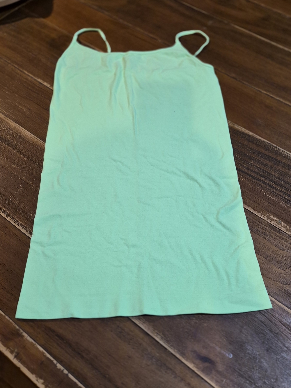 Nikibiki Mint Green Seamless Spaghetti Strap Camisole Cami Top One Size OS